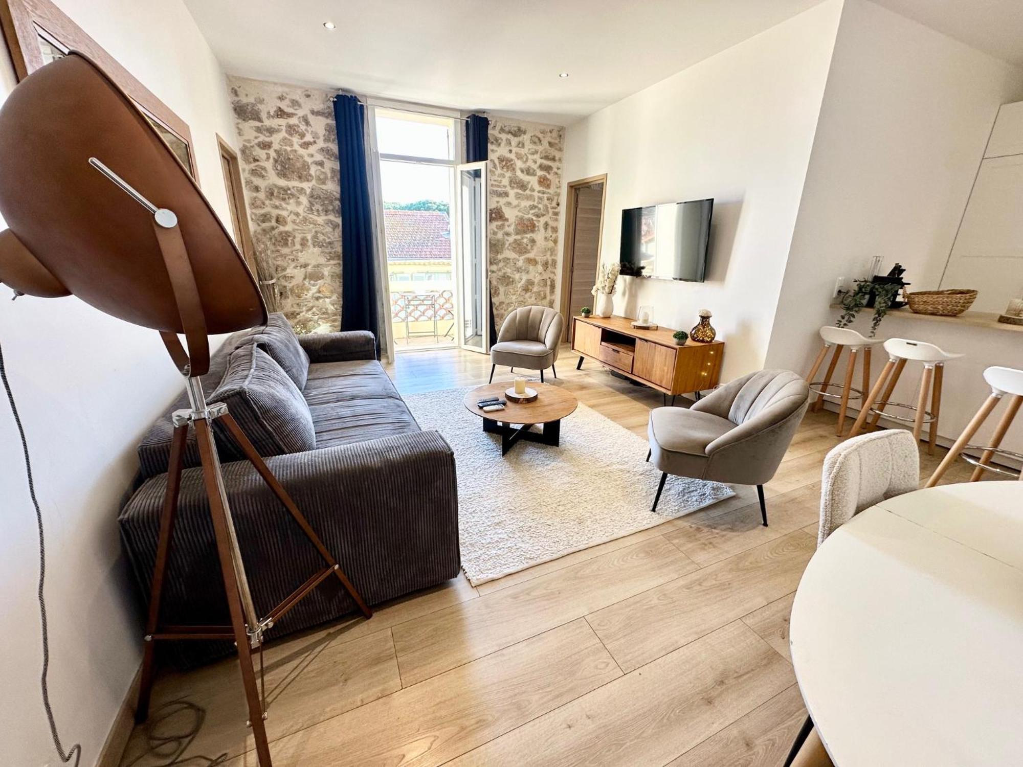 Gorgeous 2 Bedrooms Brand New 3 Avenue Paul Arene Antibes Luaran gambar